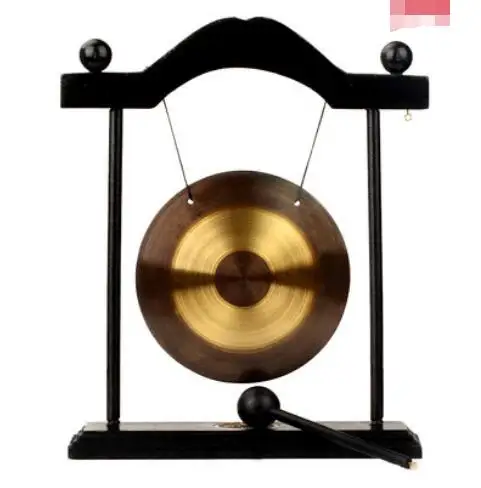 Фэншуй Колокольчик из сплава маятник Shuanglong Baishou Gong бытовой|Статуи и скульптуры| |