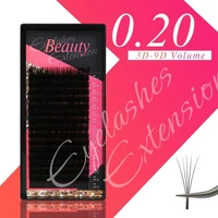 klacuva korean individual eyelashes for professionals makeup classic lash extensions handmade hybrid lashes