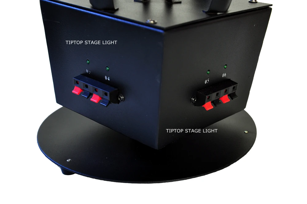 Gigertop, TP-T12B, 6 головок, вращающийся фейерверк, консоль, машина, беспроводной пульт дистанционного управления для свадьбы/вечерние/танцевальный зал, поставщик из Китая