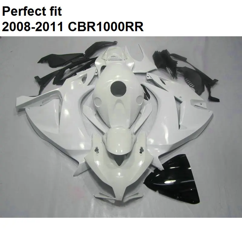 Набор обтекателей для Honda CBR1000RR 08 09 10 11 классический белый обтекатель CBR 1000RR 2008 2009