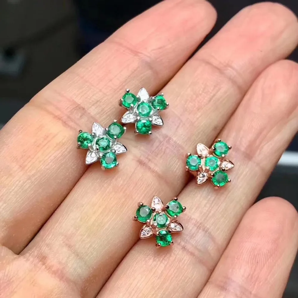 Женские серьги гвоздики из серебра 925 пробы вечерние мм|stud earrings|jewelry diamond earringsjewelry