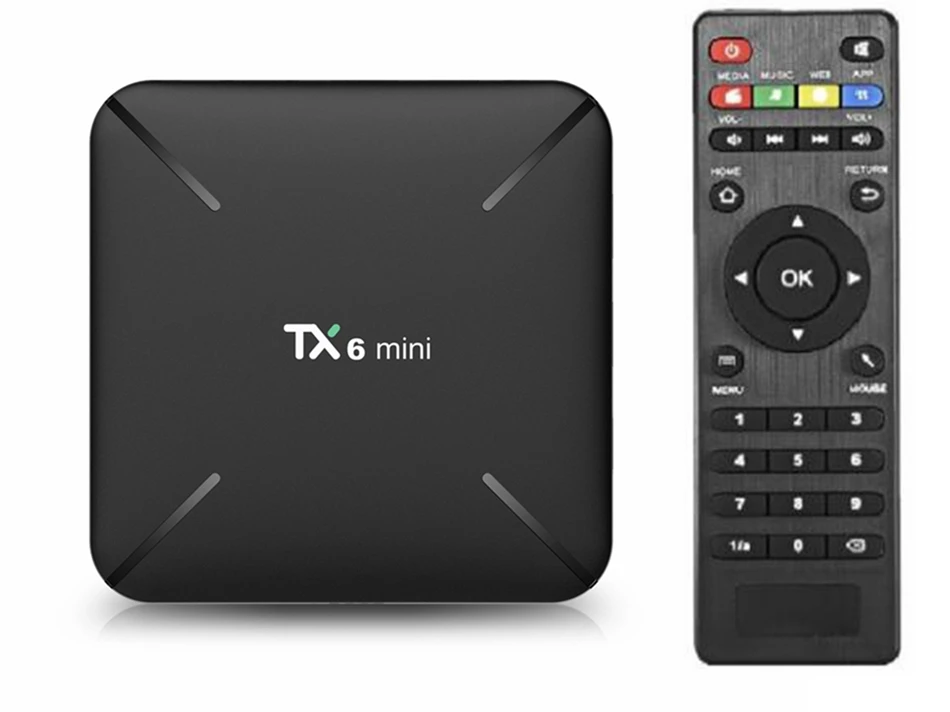 10 шт. Android 9,0 TX6 Мини Смарт ТВ коробка Allwinner H6 четырехъядерный 2 ГБ DDR3 16 Гб 2,4G WiFi USB3.0 поддержка 4K H.265 UHD медиаплеер - Цвет: TX6 Mini Box Only