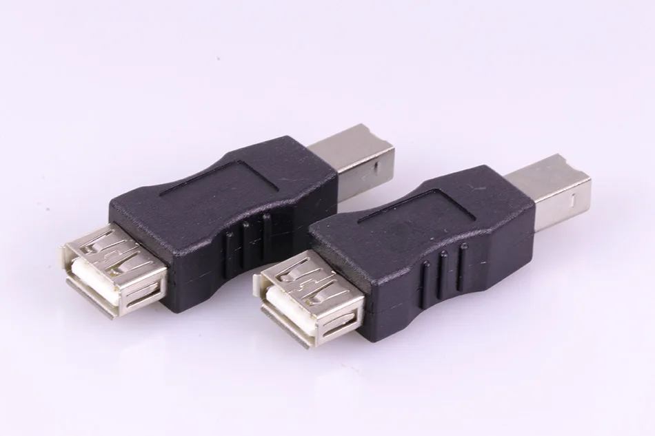 USB2.0 тип женщины к USB B Вилка адаптер для принтера устройства AF BM usb разъем 15 шт. |