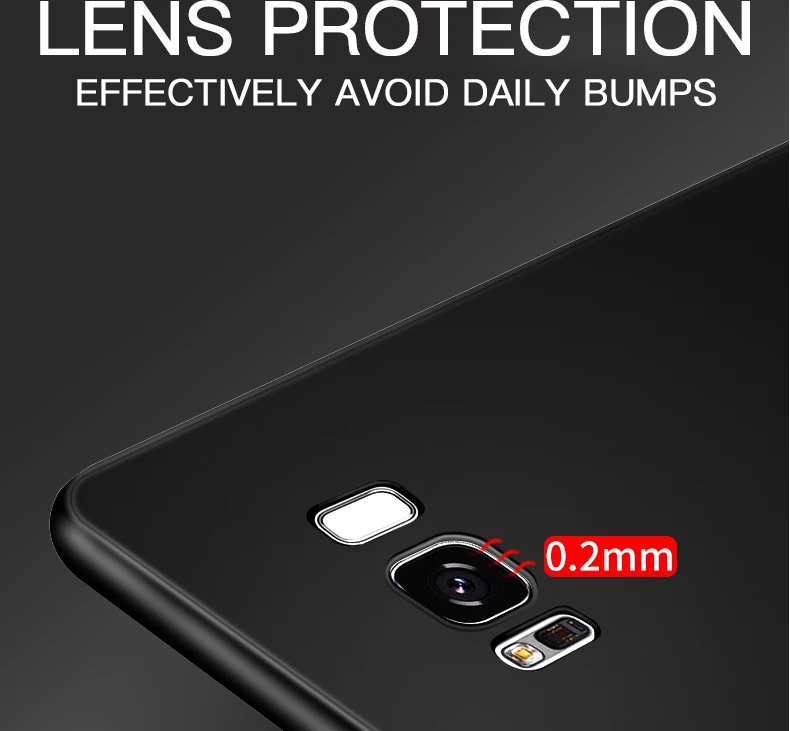 Ультра тонкий чехол для телефона для samsung Galaxy S6 S7 край S8 S9 Plus Note 9 A3 A5 A7 накладка на заднюю панель из силикона и ТПУ чехол