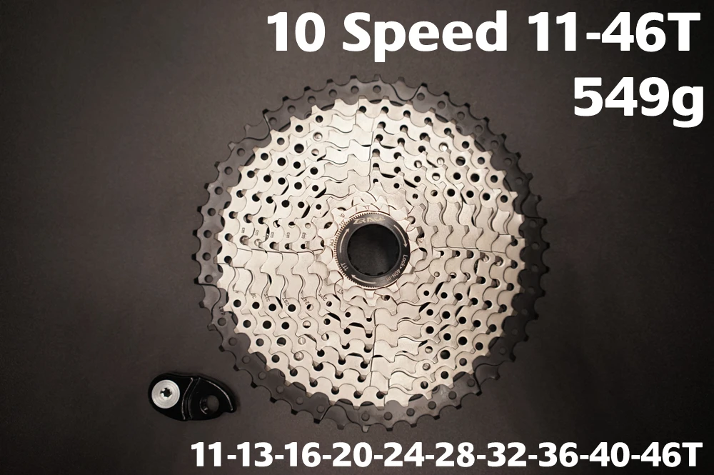 Цепное кольцо zracing 32 T/34 T/36 T/38 T+ кассета 42 T/46 T/50 T/52 T+ цепи SUMC, 1x10 скоростей/1x11 скоростей большой комплект кассеты