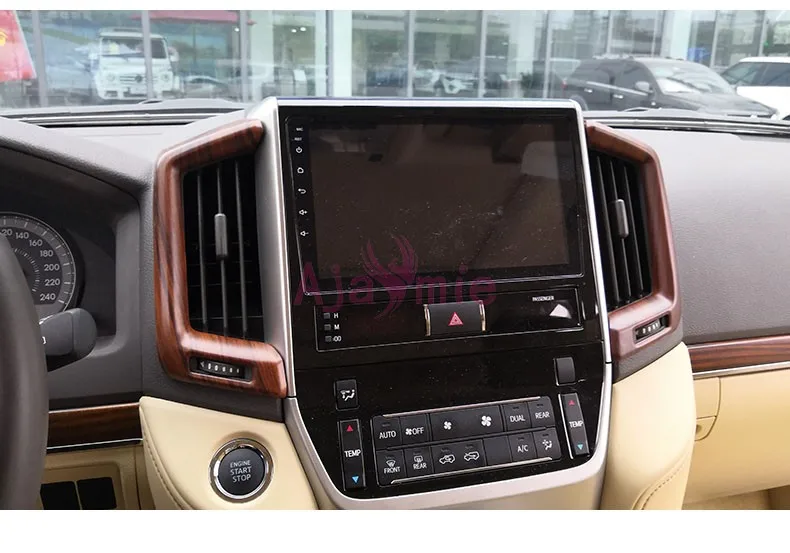 Для Toyota Land Cruiser LC 200 2008 2018 Деревянный Цветной держатель вентиляционного отверстия