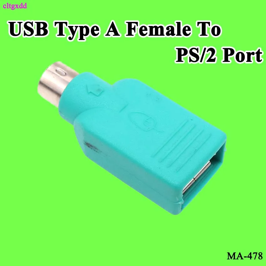 Cltgxdd 2019 USB тип A гнездо к PS/2 порта Мужской адаптер конвертер клавиатуры мыши