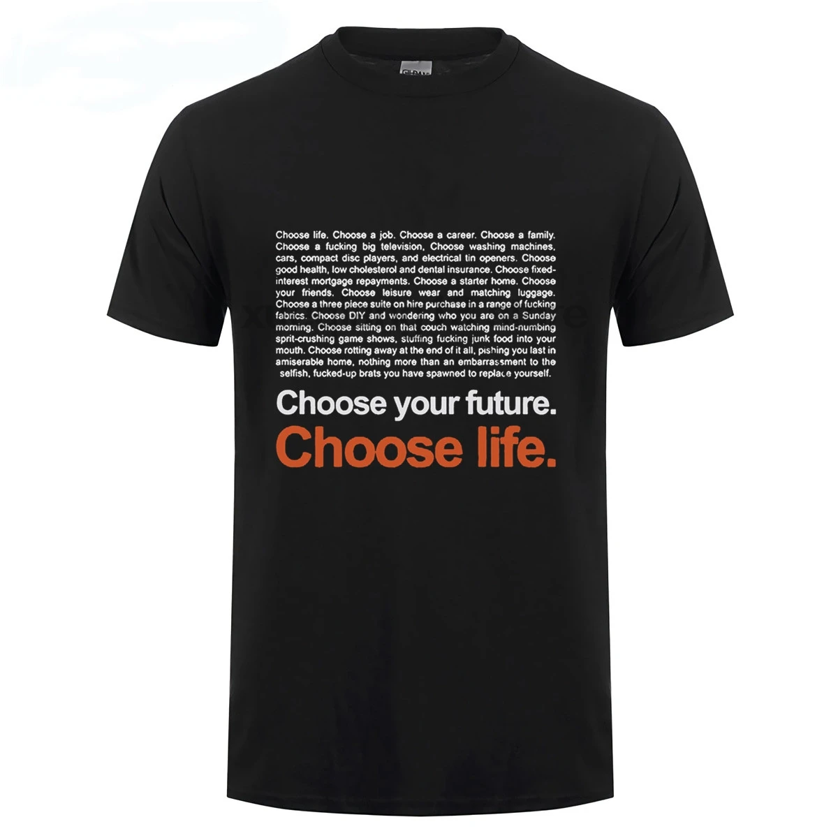 На игле T2 Choose Life Мужская футболка|Мужские футболки| |