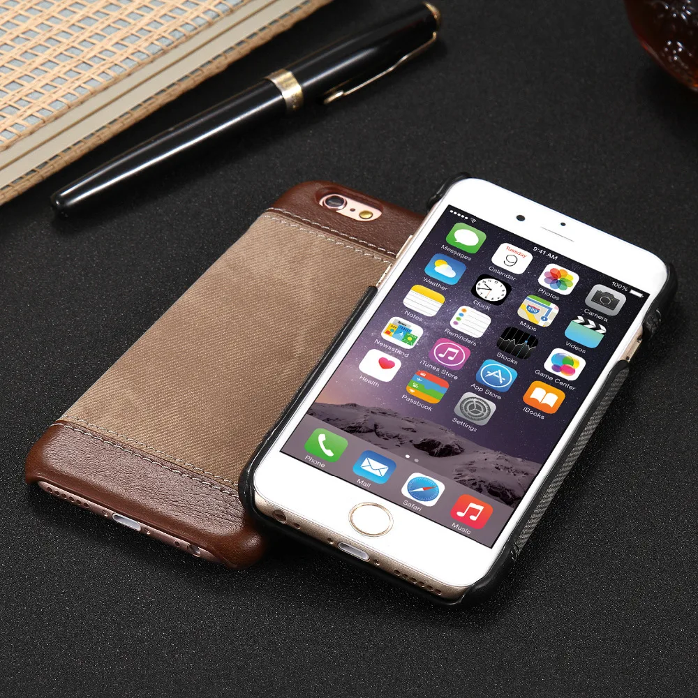 5 5S SE 6 S 4 7 роскошный джинсовый узор задняя крышка для iPhone S/6 Plus высокое качество