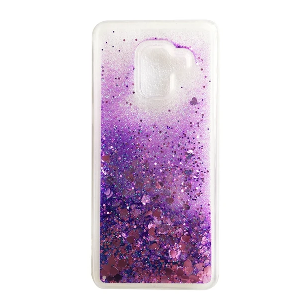 Liquid Love Purple Силиконовый чехол для samsung Galaxy J4 J6 J8 чехол J600 J400F 3D мультфильм милый чехол s для samsung J6 J4 Plus чехол Coque Fundas - Цвет: Liquid Love Purple