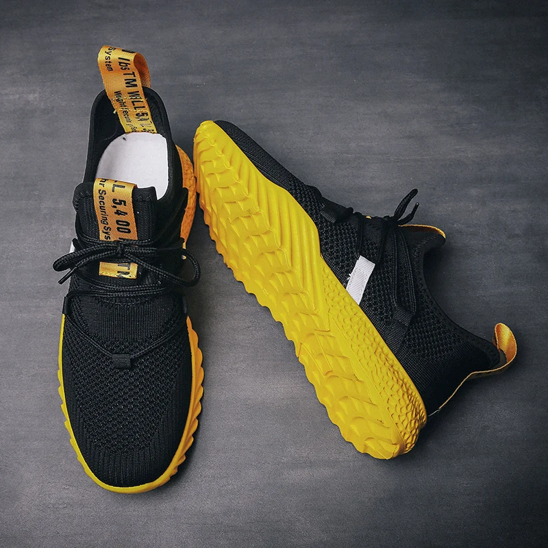 2019 New Casual Shoes Men Breathable Autumn Summer Mesh Sneakers Fashionable Lightweight Movement Basket |