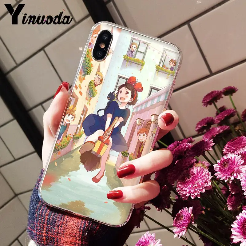 11pro MAX Hayao Miyazaki anime witch's home доставка узор мягкий чехол для телефона iPhone 8 7 6 6S Plus X XS