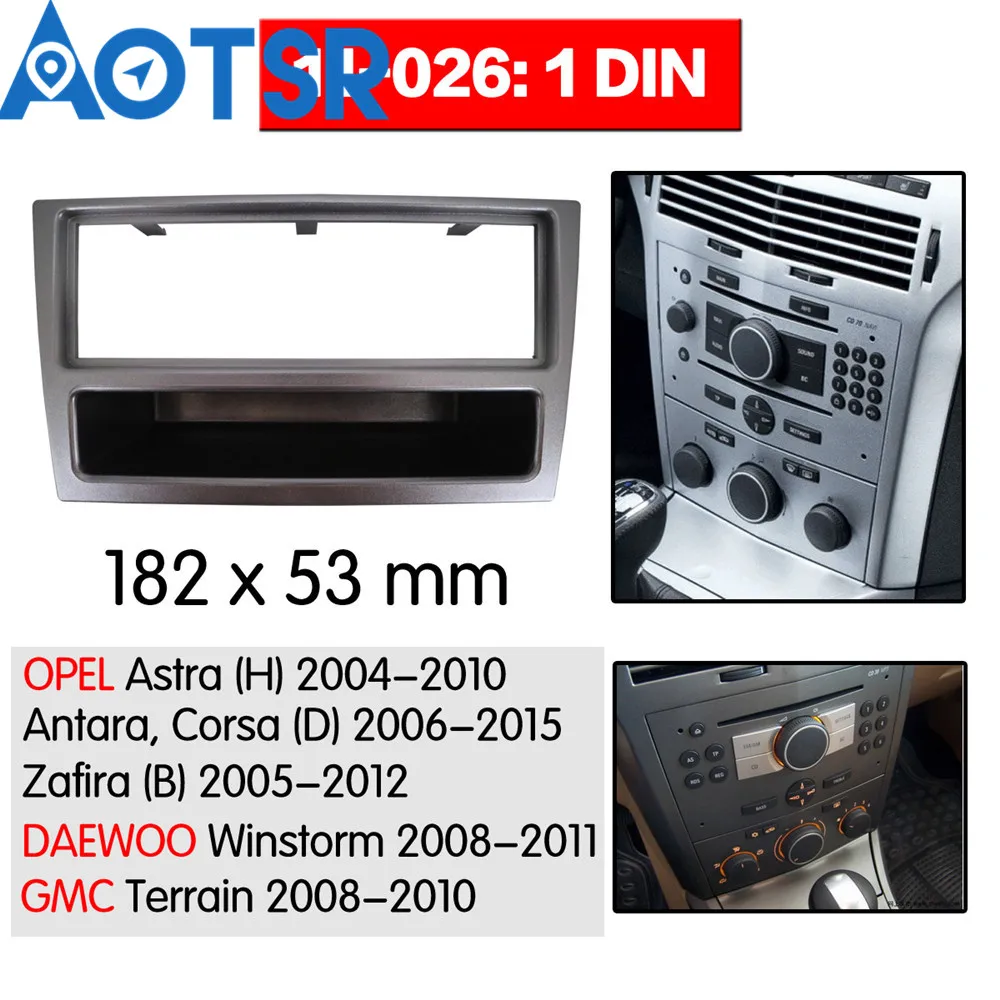 2 din радио фасции для OPEL Astra(H) для daewoo windstorm для GMS територия адаптер каркаса привод стерео рамка Радио панель DVD ABS