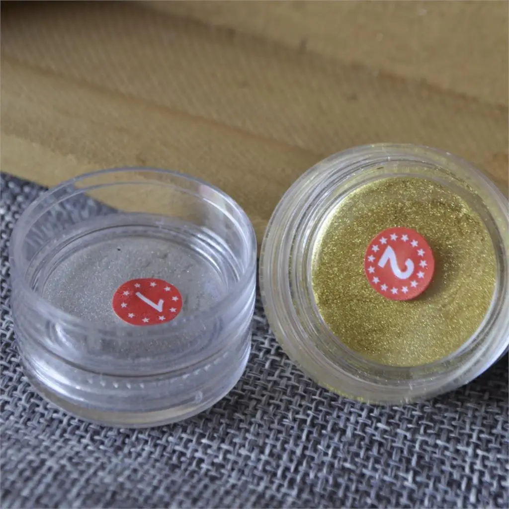 Mirror Glitter Powder for Nails Art Tips Shiny Silver Golden Colour Nail Decorative Toe Flare | Красота и здоровье