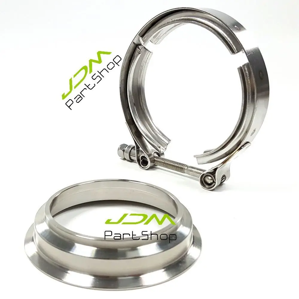 3 &quot76 мм Downpipe V-Band фланцевый зажим для Borg Warner Turbo S200 S200-SXE S300 S300-SXE S200SX S257 S366 |