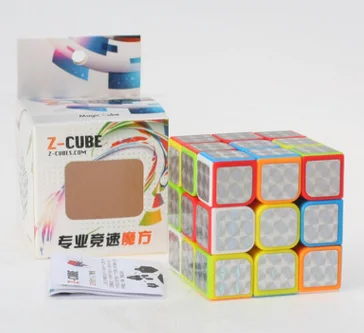 Z-cube красочные наклейки третьего порядка магический куб 3 головоломка игры