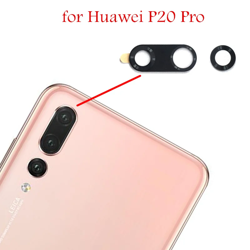 2 шт./компл. для Huawei P20 Pro Основная задняя камера стекло объектив камеры заднего