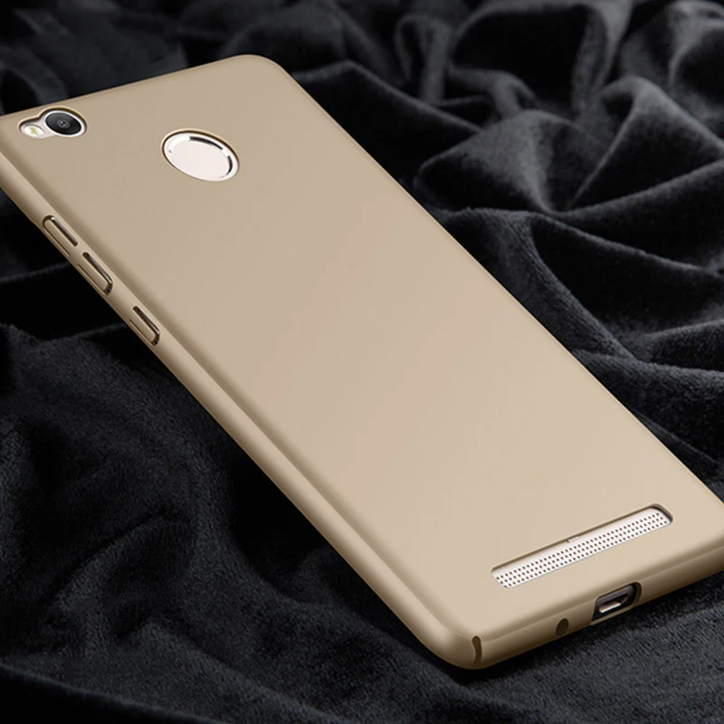 Full Cover Hard Plastic 5.0For Xiaomi Redmi 3 Pro Case For 3S Cell Phone Back |