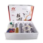 Дешевые 32 шт. банки китайские вакуумные чашки вакуумные банки ,банки для массажа ventosa комплект для постановки банок Вытяните вакуумный аппарат Расслабляющая терапия массажеры кривая всасывания насосы