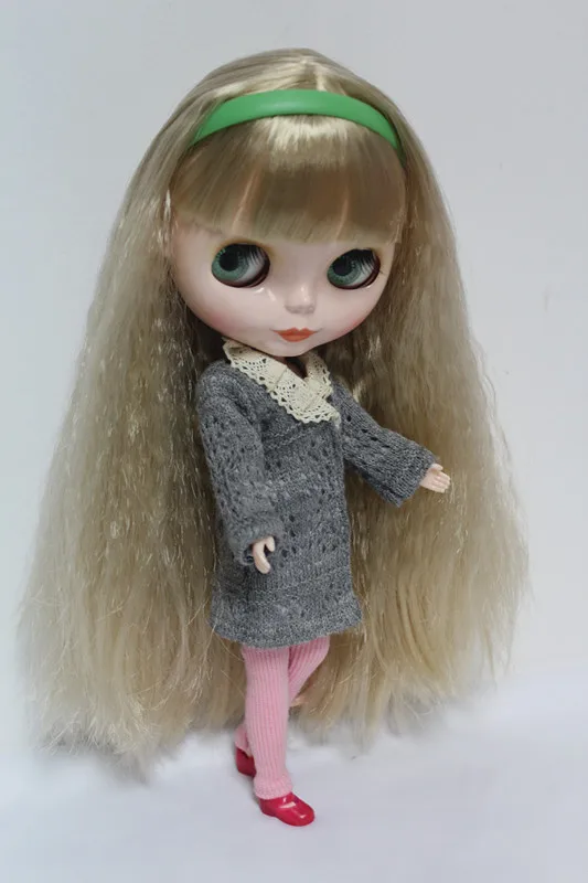 Бесплатная доставка Лучшая Скидка самодельная Обнаженная кукла Blyth артикул 87