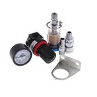 1 комплект распылительной краски пистолет Регулятор воздуха Манометр и встроенный воздушный масляный сепаратор воды Комплект фильтров оптовая продажа