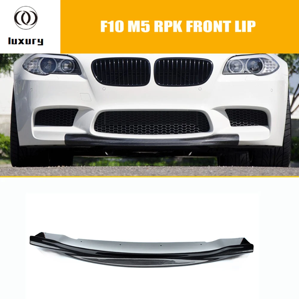 Передний бампер из углеродного волокна R Style для BMW F10 Oirignal M5 2010 2016|Амортизаторы| |