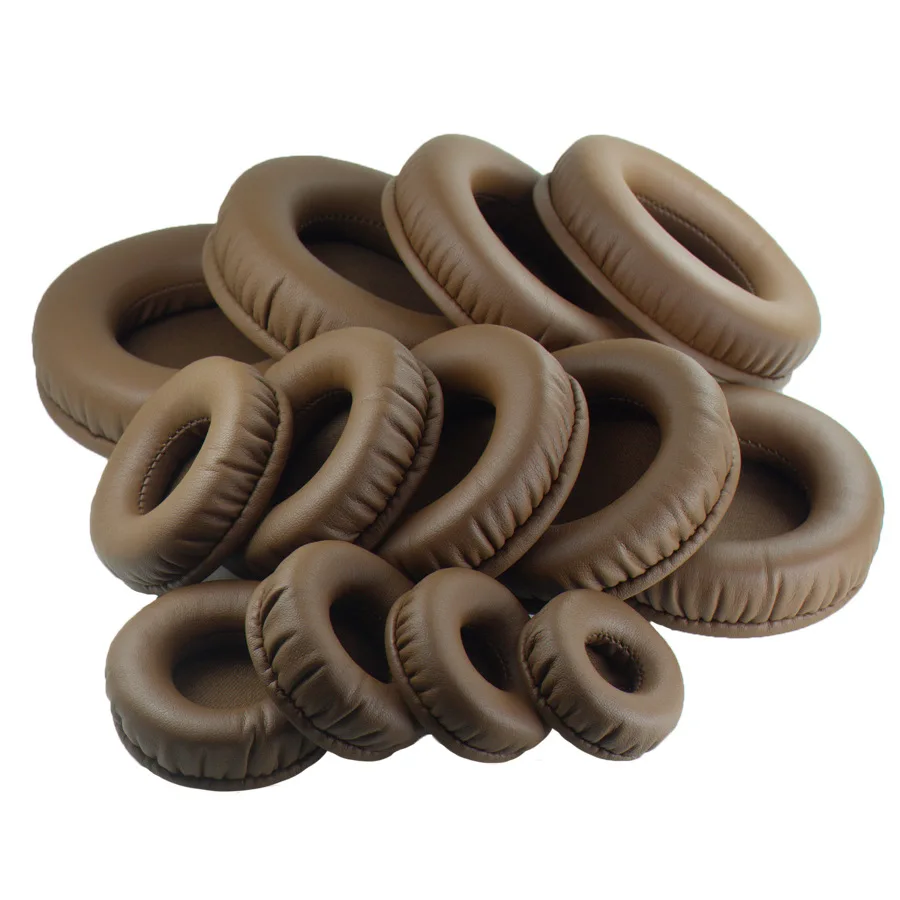 NEW Universal Brown Ear Pads Comfortable Replacement Earpads Cover Cushion Soft Foam Warm Care Headphones | Электроника