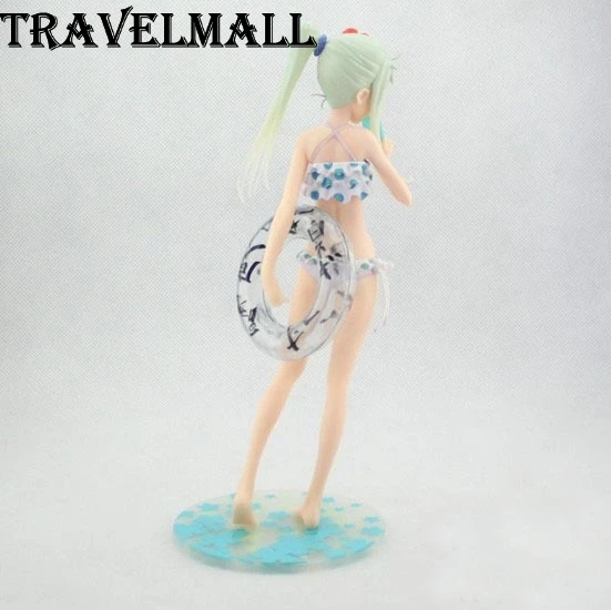 TraVelMall New in Box Anime Menma Honma Meiko 23cm PVC Action Figure Toy Model for Anohana The Flower We Saw That Day kids gift | Игрушки и