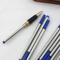 10pcs ballpoint pen refill jinhao standard black and blue ink rollerball pen refill 0 5mm office school accessories