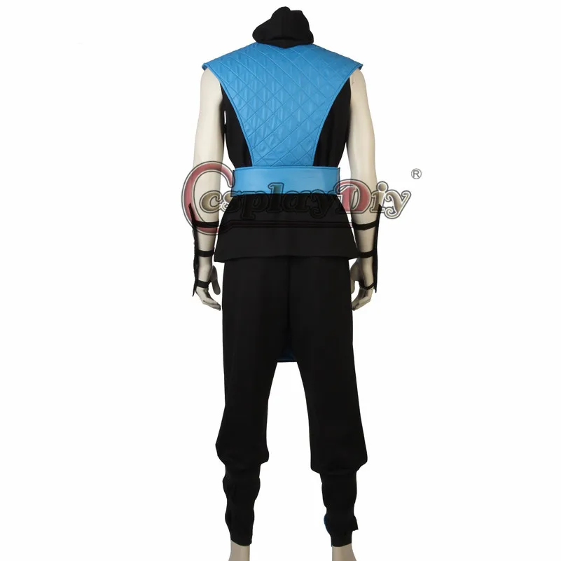 Косплей diy Mortal Kombat X Sub Zero костюмы на Хэллоуин индивидуальный пошив костюм для