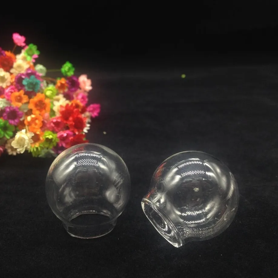 

100pcs/30*20mm (opening) glass globe jewelry findings necklace glass bottle vial handmade DIY pendant charms glass dome cover