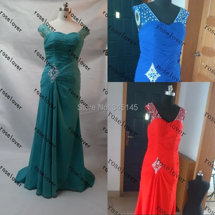 Бесплатная доставка Новое поступление Зеленый Русалка Длинные Выпускные платья