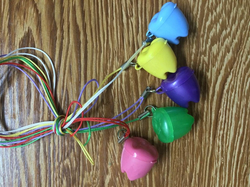 

Free Shipping 100 Pcs / set Plastic Baby Teeth Milk Teeth Box Deciduous Teeth Holder Multi Color