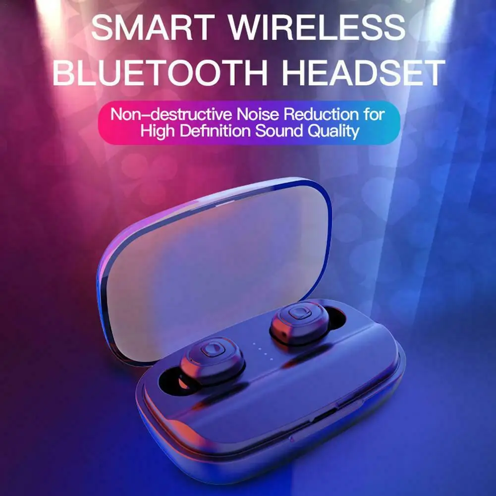 XI10 Bluetooth 5 0 гарнитура TWS беспроводные наушники мини Handsfree сенсорная кнопка