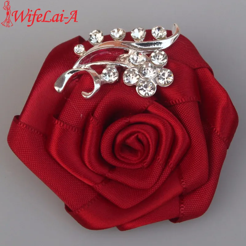 

Бутоньерка с бриллиантами WifeLai-A 10 шт./партия, свадебные корсажные бутоньерки, бутоньерка для жениха, свадебные цветы, бутоньерка, Цветочная ...