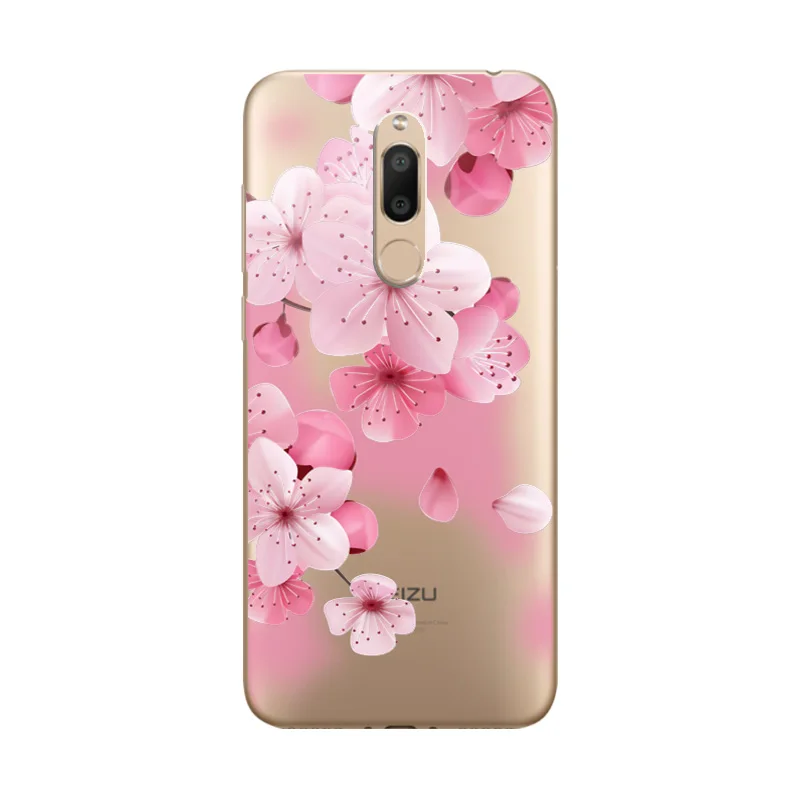 Напечатанные Мягкий Силиконовый ТПУ для телефона чехол Meizu M6T 3D рельеф кружева 5