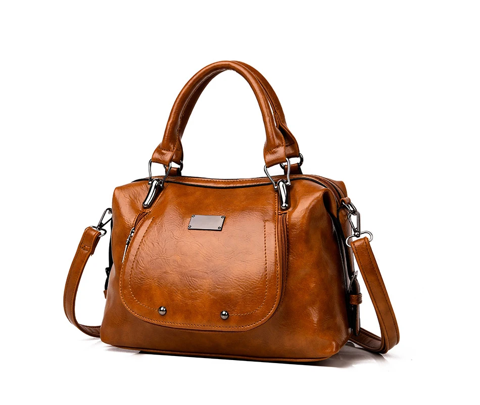 Herald Fashion New Soft Leather Tassel Women Handbag Elegant Ladies Hobo Shoulder Bag Female Casual Messenger Tote Bag Satchel