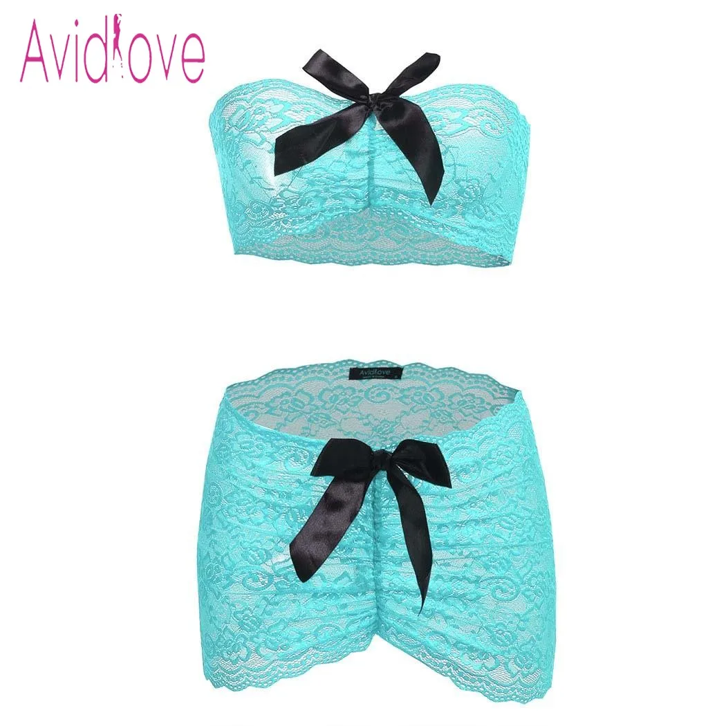 Avidlove сексуальное нижнее белье комплект женского нижнего белья Топ без бретелек с