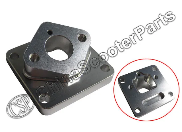 Впускной коллектор из алюминия CNC 15 мм 47CC 49CC 2 тактные двигатели для мини