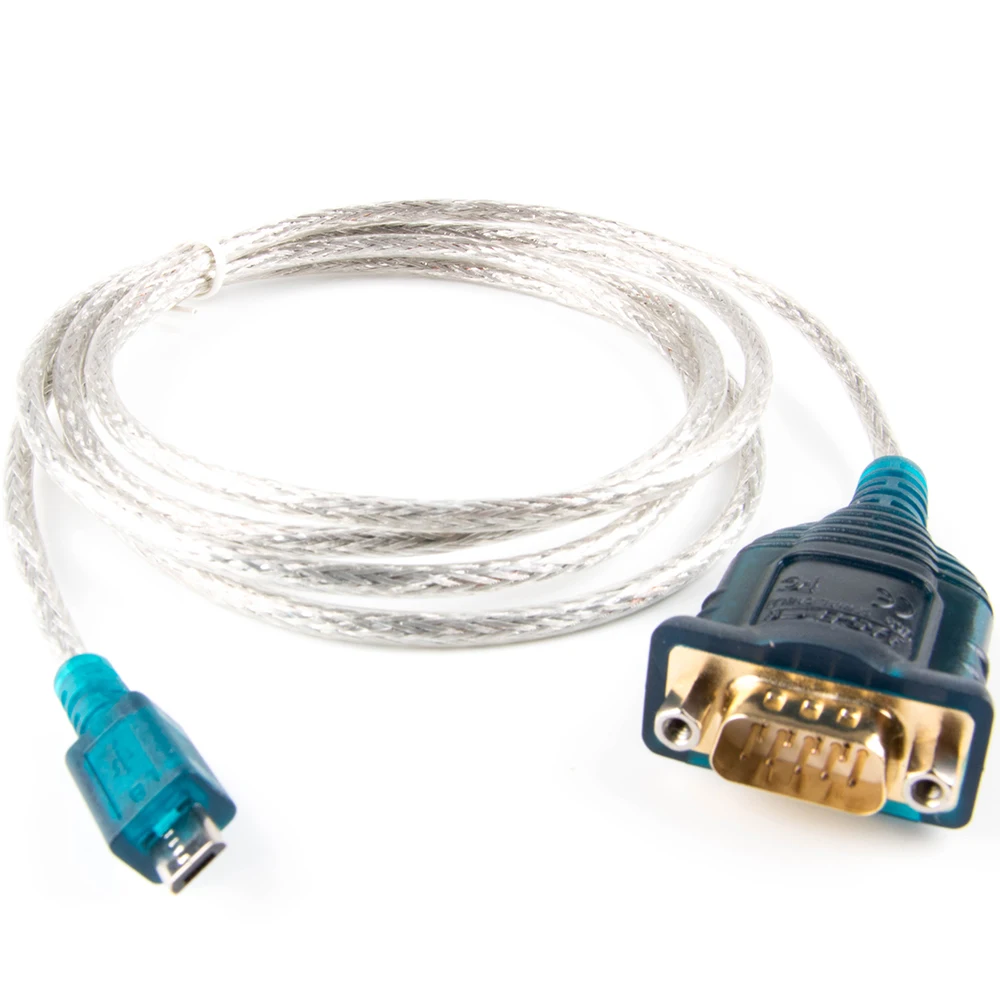 Кабель сетевого маршрутизатора с Micro USB на RS232 DB9 консоль кабель для смартфона