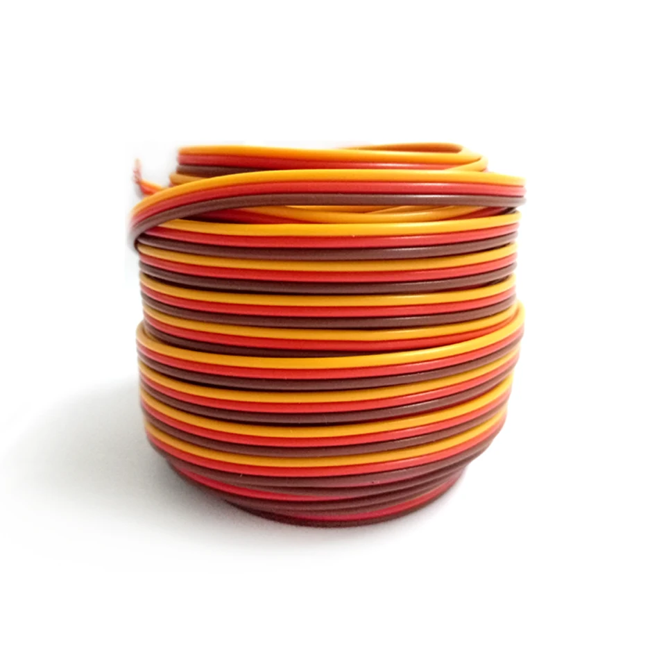 DIY 10 м 26AWG 30 ядер сервопривод удлинитель провода Расширенный Шнур для