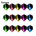 Дротика Yernea s Flight 15 шт.5 комплектов, профессиональная 2D Дротика, цветная летная аксессуары для игры в дартс Авроры