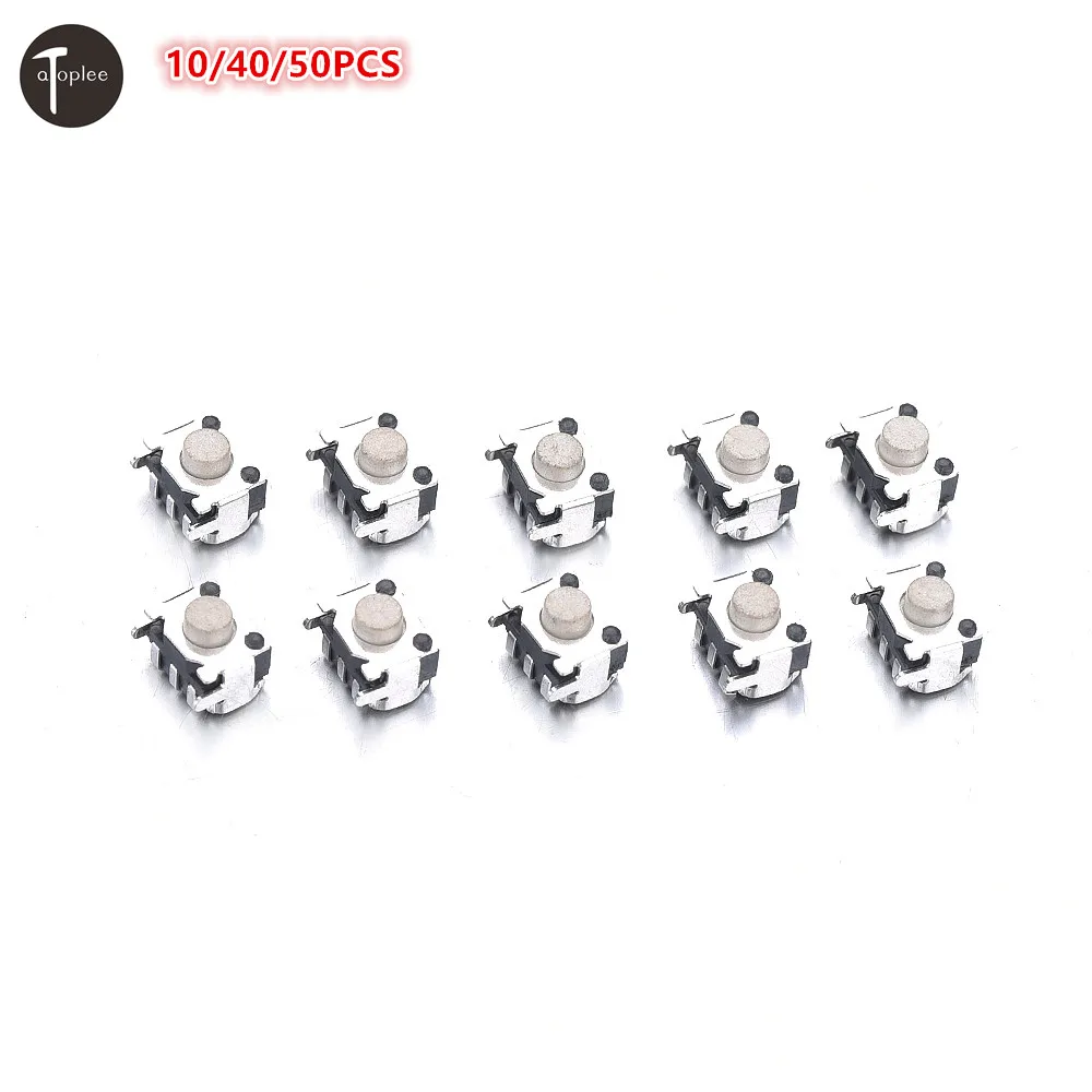 10 шт. мини-переключатель 12 В постоянного тока 0,5 А 3*4*3 мм 3-контактный сенсорный микропереключатель тактовые кнопочные переключатели для управления микросхемами