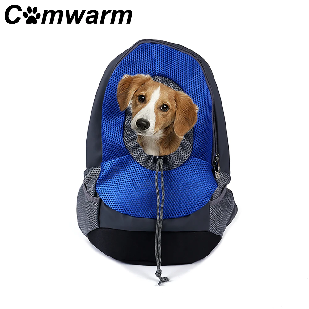 Comwarm переноска для собак кошек путешествий дышащий рюкзак сумка спереди