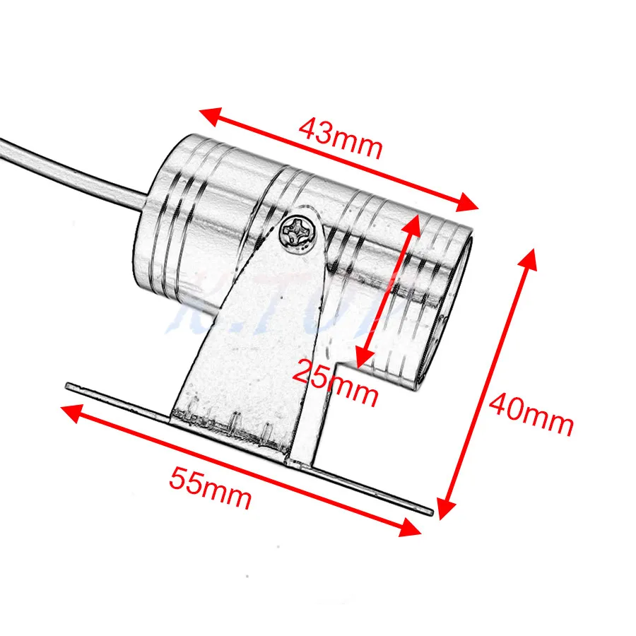 Новый 3D Темный рыцарь Бэтмен логотип мотоцикл лазерный проектор LED свет