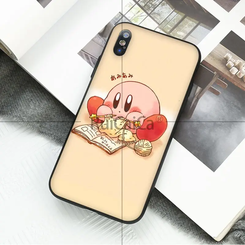 Ruicaica Game Kirby милый Роскошный Уникальный Дизайн чехол для телефона iPhone X XS MAX 6 6s 7 7plus 8