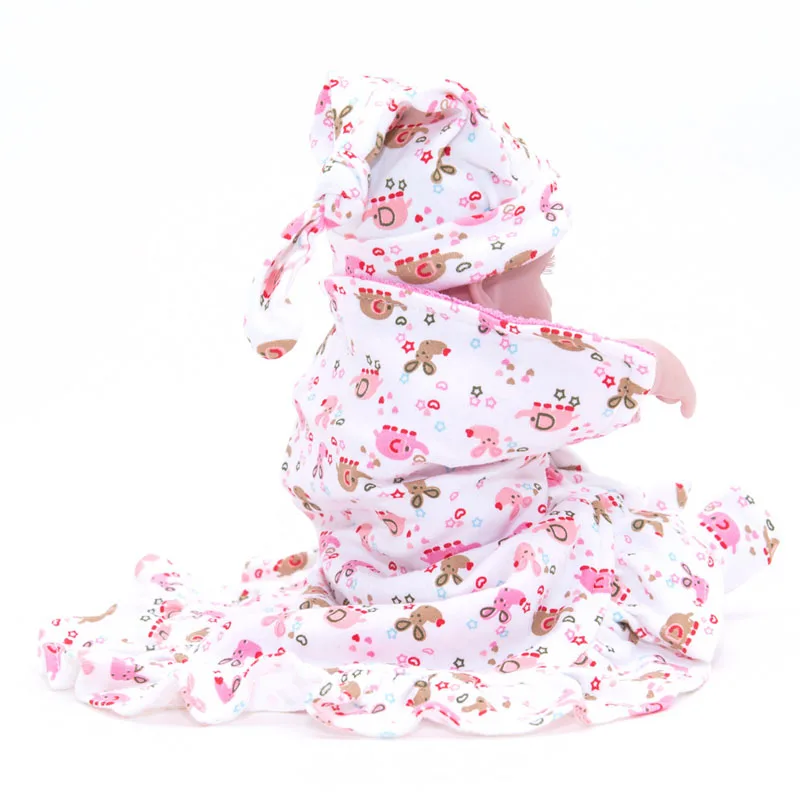 LEOOFU 28cm 11inch cute bebe reborn doll full body silicone baby dolls lifelike newborn gift babies toys | Игрушки и хобби