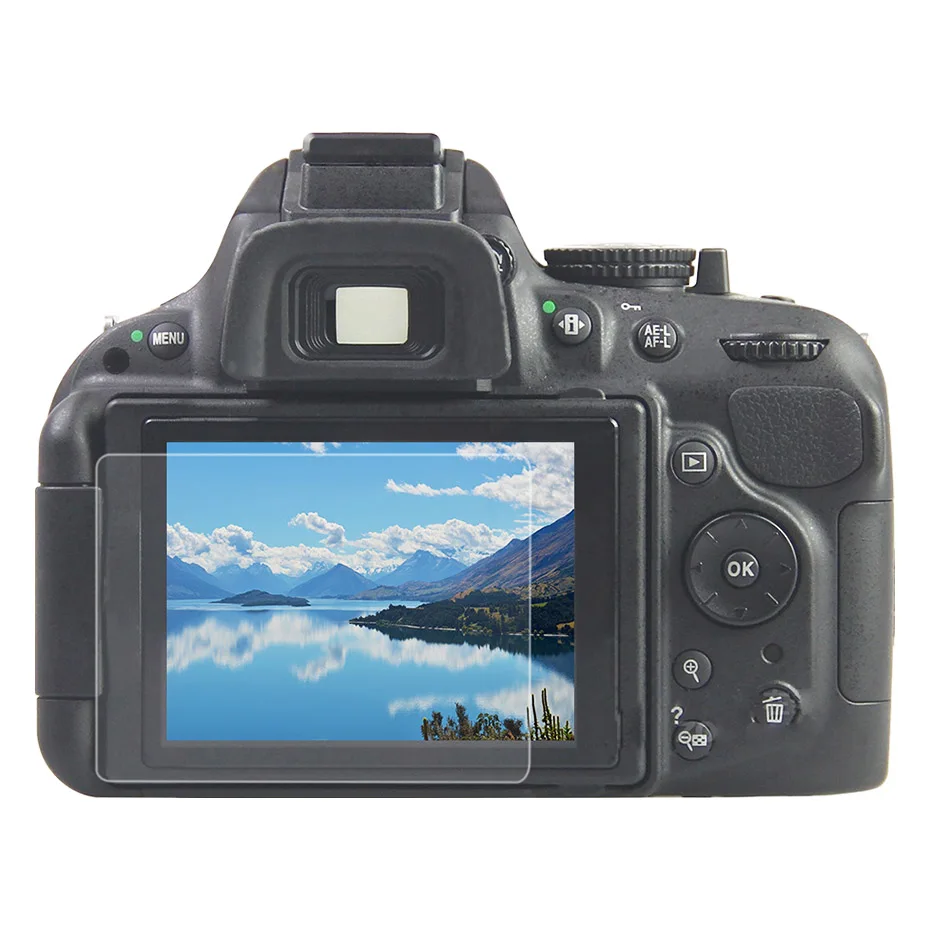 Защита экрана для Nikon D5600 D7100 D7200 D7500 закаленное стекло ЖК пленки NIKON D5 D500 D600 D610 D750 D800