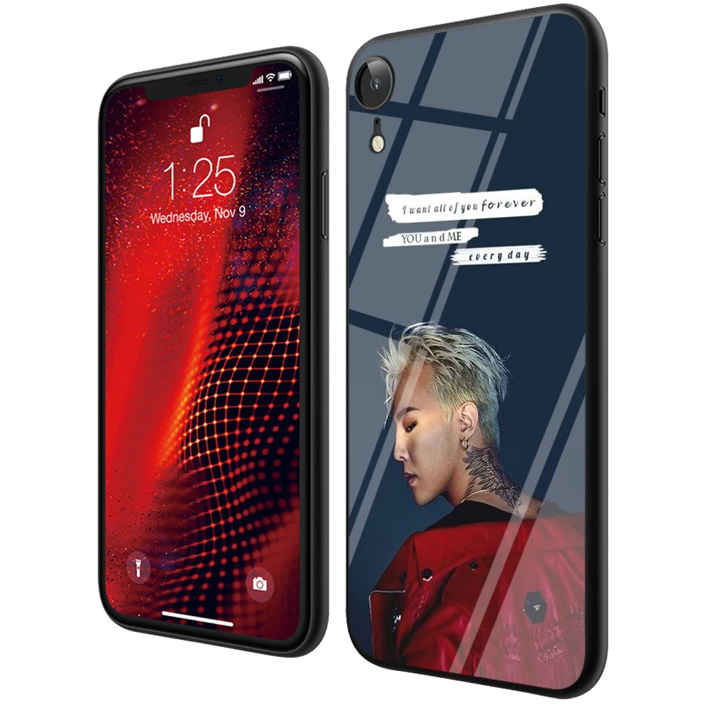 Мягкий чехол из закаленного стекла Lavaza G dragon peaceminusone для iPhone 6 6S 7 8 Plus 5 5S SE XR X XS 11 Pro MAX