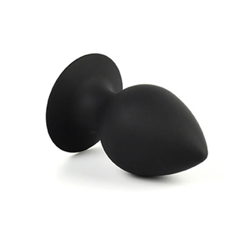 Small Medium Large extra large Black Silicone Butt Plug Anal Ass Stimulate Massage Sex Toy Adult Games For Couples. | Красота и